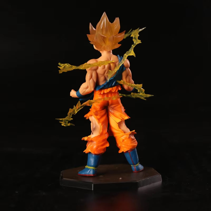 18CM Super Saiyan Son Goku Action Figure - Dragon Ball Z Collectible Model Toy for Kids and Collectors