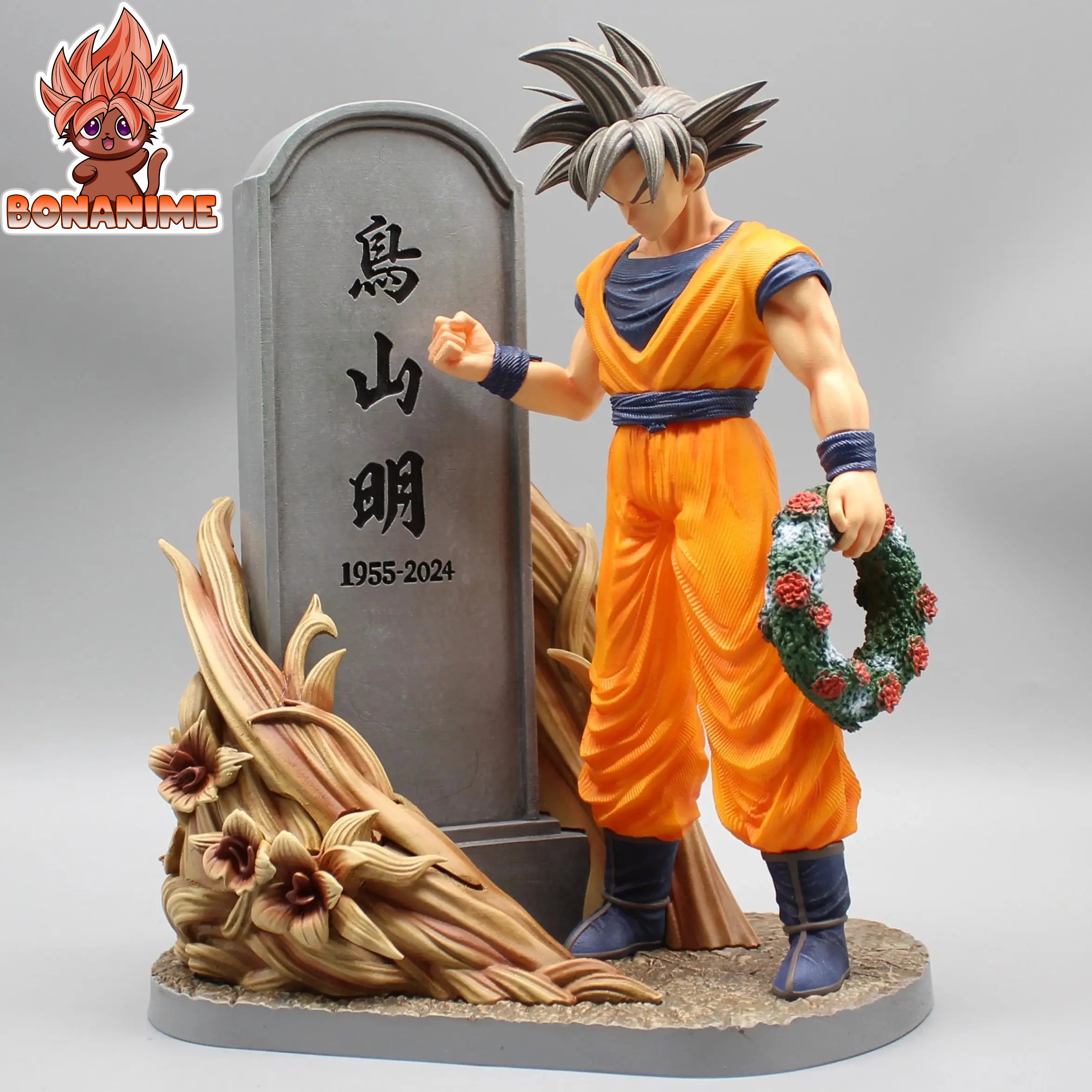 🙏 🌟 Akira Toriyama Memorial Son Goku 9" Dragon Ball Z Anime Figure - PVC for Collection and Desktop Decoration Gift