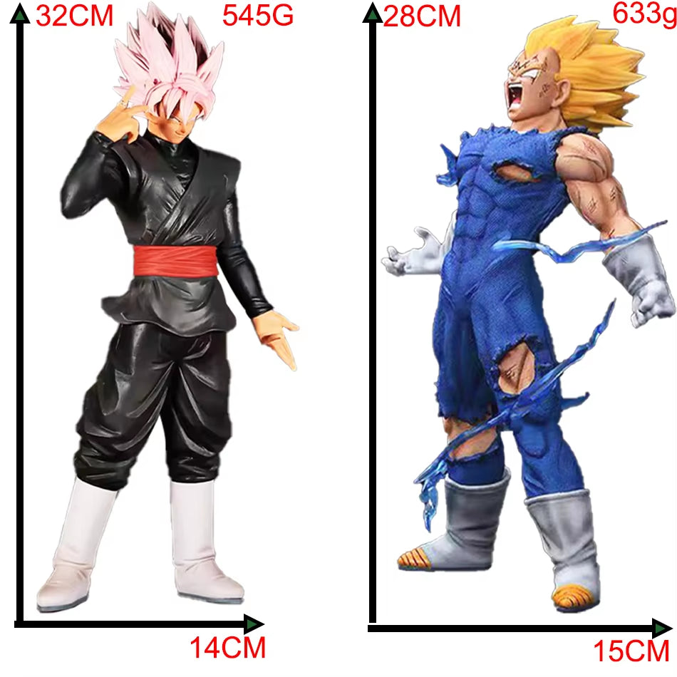 32CM28MC Dragon Ball Z GK Figure - MAXIMATIC Super Saiyan Vegeta Self-Destruct Model Toy