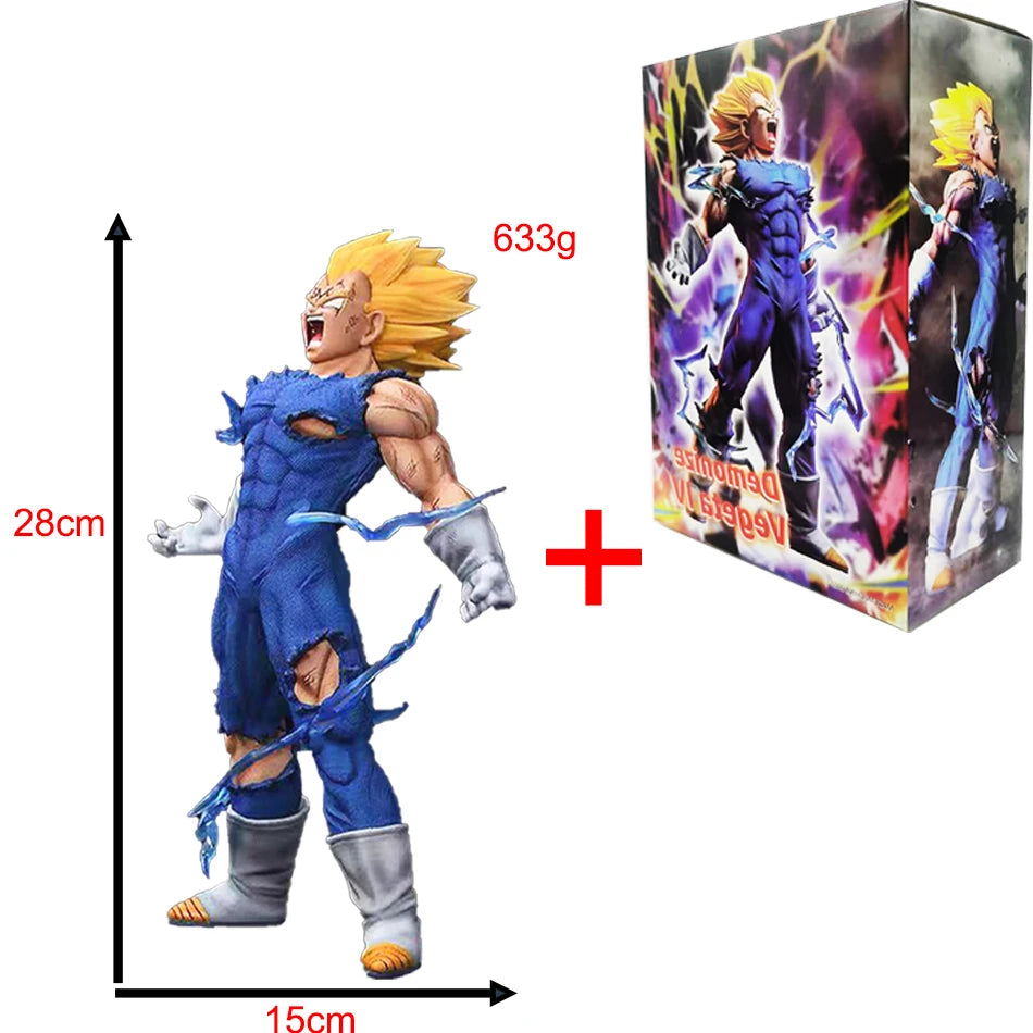 32CM28MC Dragon Ball Z GK Figure - MAXIMATIC Super Saiyan Vegeta Self-Destruct Model Toy