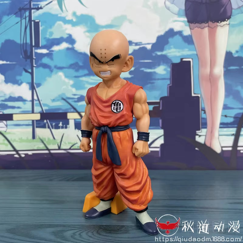 18cm Dragon Ball Z Super Krillin PVC Action Figure - Collectible Desktop Decoration and Gift for Kids