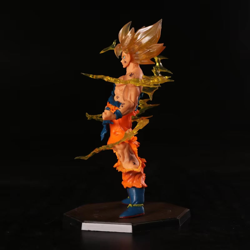 18CM Super Saiyan Son Goku Action Figure - Dragon Ball Z Collectible Model Toy for Kids and Collectors