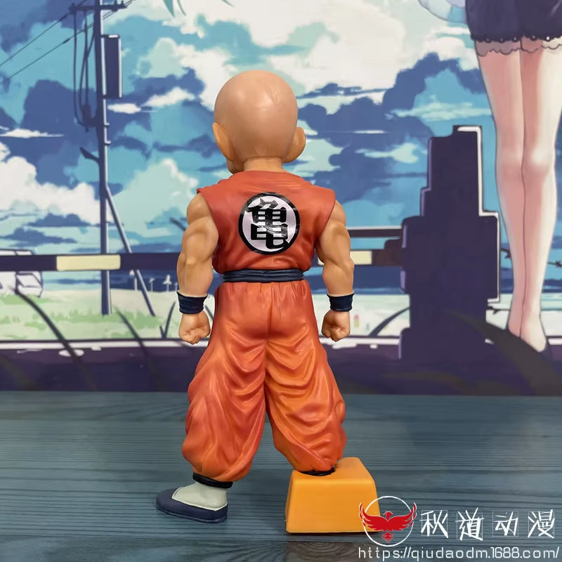 18cm Dragon Ball Z Super Krillin PVC Action Figure - Collectible Desktop Decoration and Gift for Kids