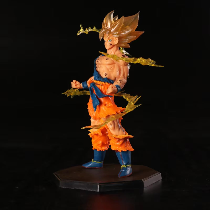 18CM Super Saiyan Son Goku Action Figure - Dragon Ball Z Collectible Model Toy for Kids and Collectors