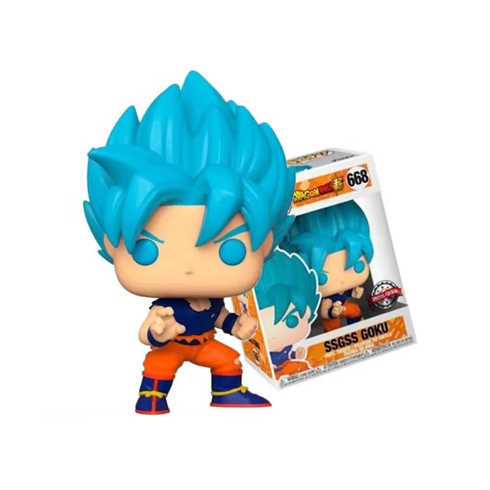 Premium Dragon Ball Z Collectible Figures: Goku, Vegeta, Golden Frieza, Beerus, Super Saiyan Z Gohan, Perfect Cell, Piccolo, and Future Trunks Model Toys for Gifts