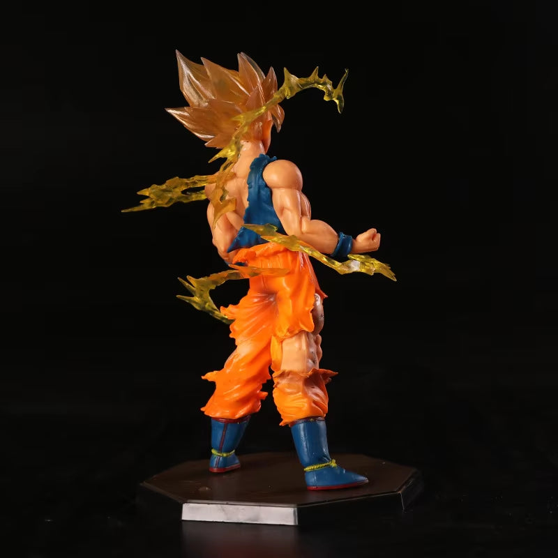 18CM Super Saiyan Son Goku Action Figure - Dragon Ball Z Collectible Model Toy for Kids and Collectors