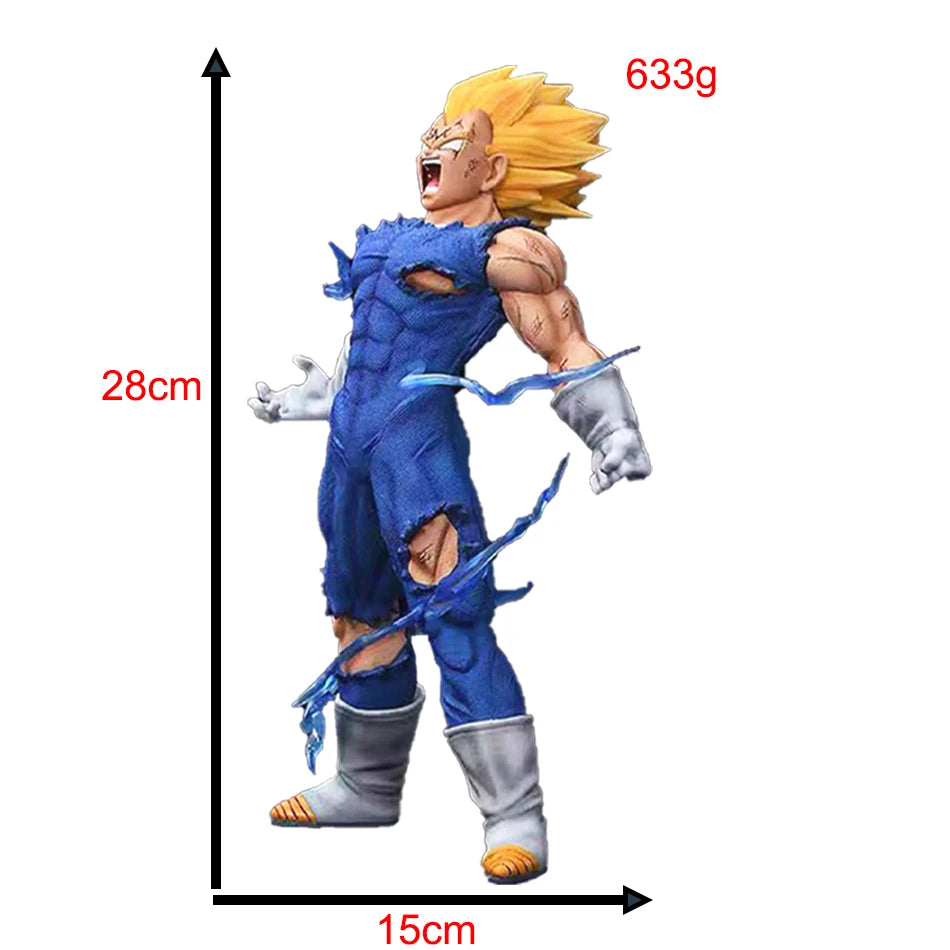 32CM28MC Dragon Ball Z GK Figure - MAXIMATIC Super Saiyan Vegeta Self-Destruct Model Toy