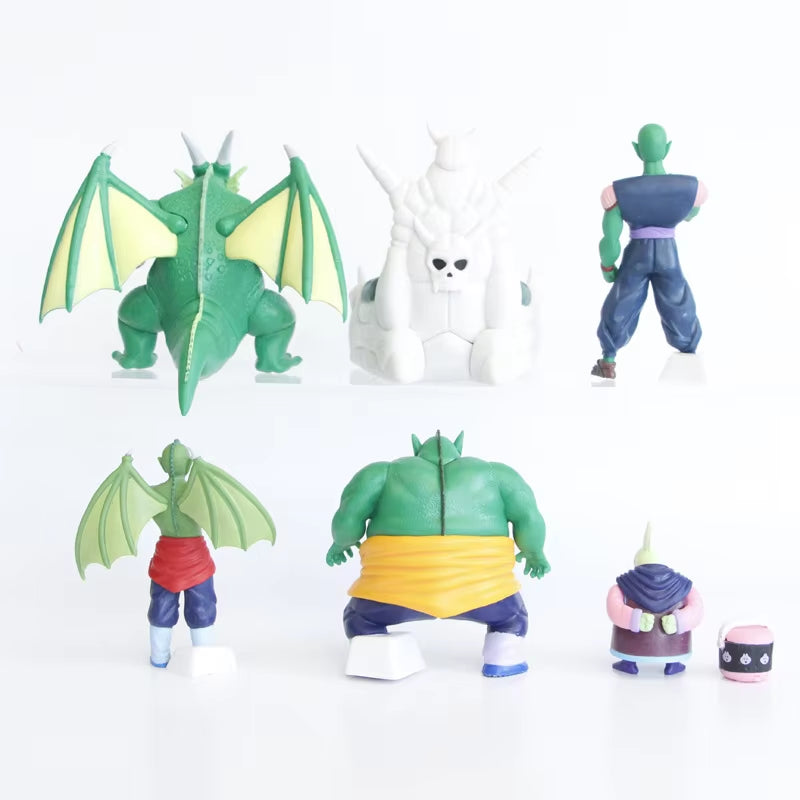 "7-Piece Animation Piccolo Namekian Action Figure Set - PVC Model Collection for Anime Enthusiasts"