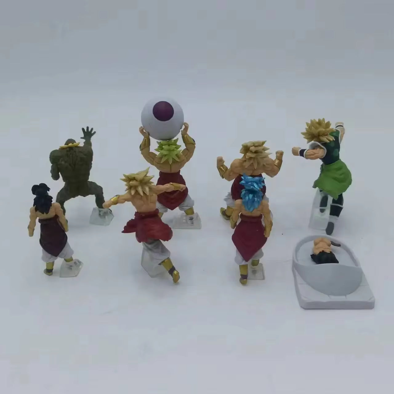 8-Piece Amine Dragon Ball Broly Action Figure Set