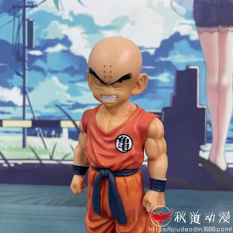 18cm Dragon Ball Z Super Krillin PVC Action Figure - Collectible Desktop Decoration and Gift for Kids