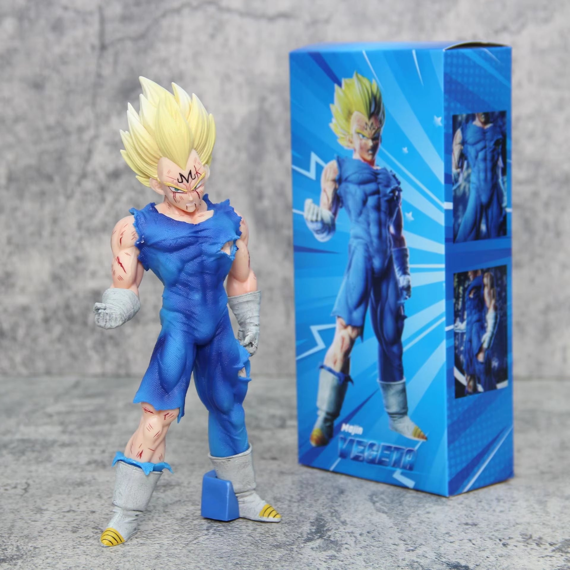 Super Saiyan Prince Vegeta Figure - Premium Anime Collectible with Magical Standing Posture