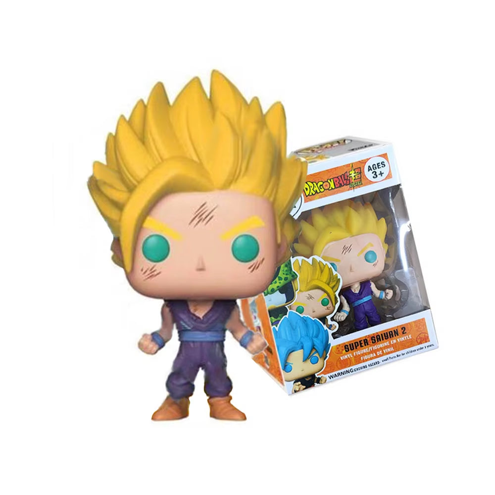 Premium Dragon Ball Z Collectible Figures: Goku, Vegeta, Golden Frieza, Beerus, Super Saiyan Z Gohan, Perfect Cell, Piccolo, and Future Trunks Model Toys for Gifts