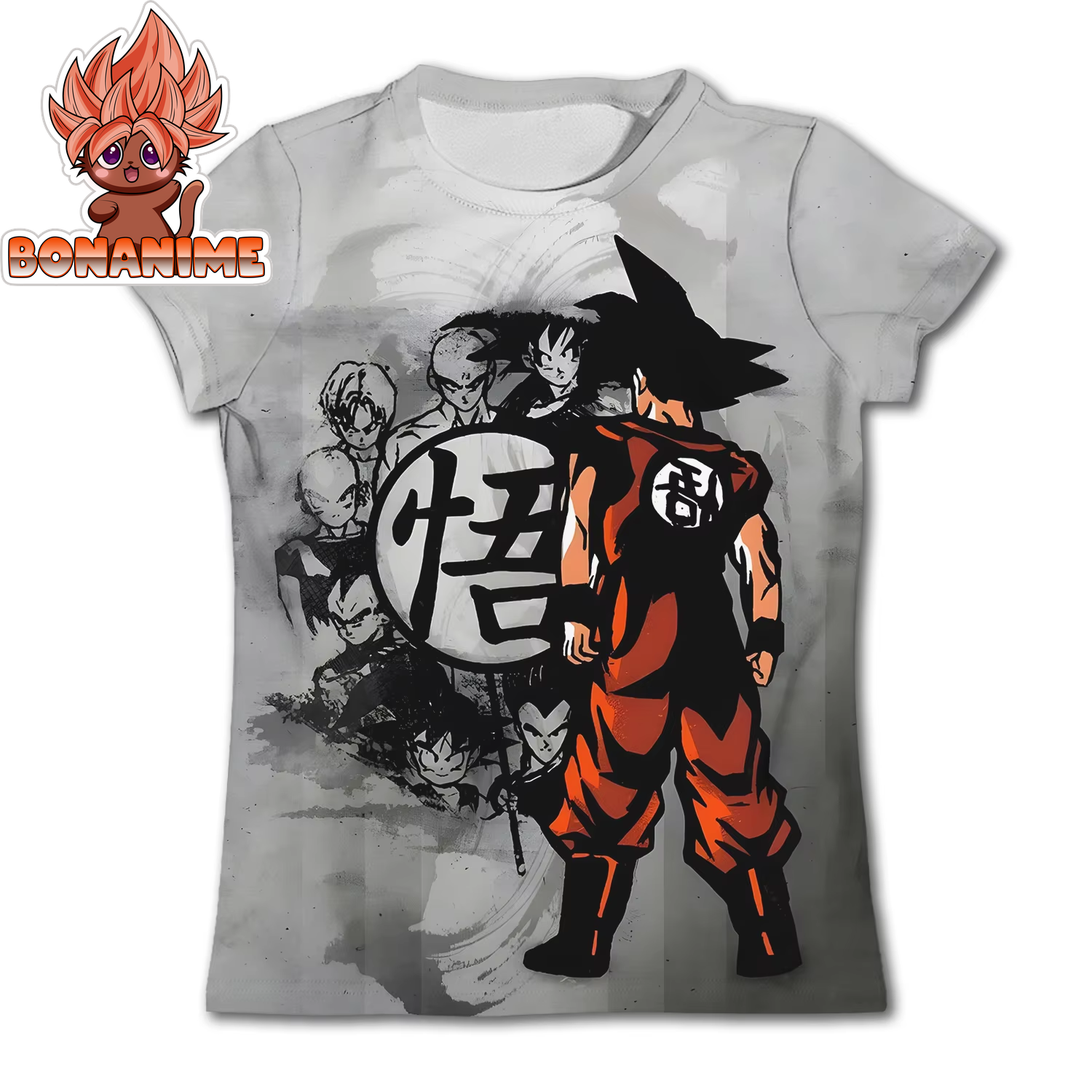 Cartoon Anime Dragon Ball Short Sleeve T-Shirt