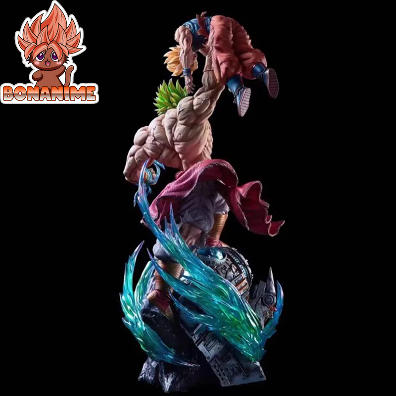 Broli vs Goku Anime Figure - 28cm PVC Statue Model for Desk Decoration and Collectible Gift