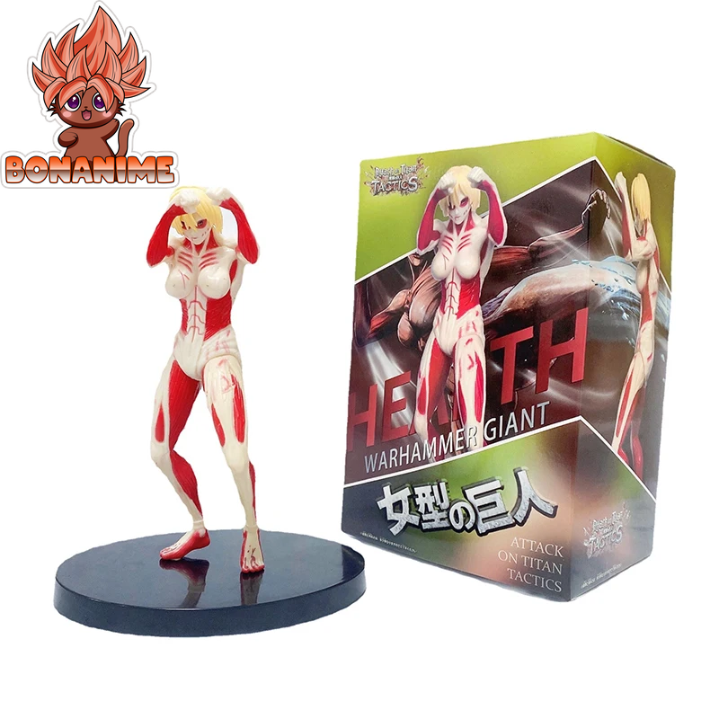 16cm PVC Action Figures Collection: Attack on Titan Beast, Colossal, Founding, and Armored Titan Models - Eren Figure