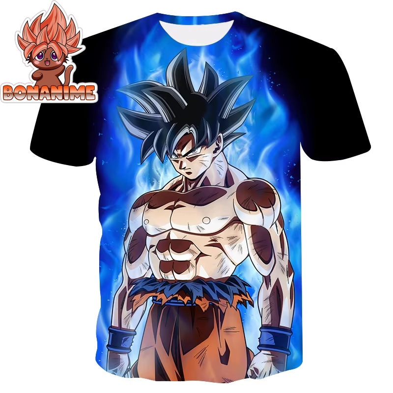 Cartoon Anime Dragon Ball Short Sleeve T-Shirt