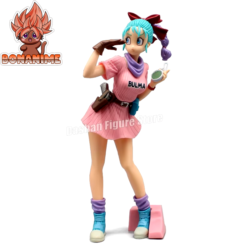 Dragon Ball Z Glitter & Glamours Bulma Action Figure - 26cm PVC Anime Model - Tenkaichi Budokai Collectible Ornament and Gift