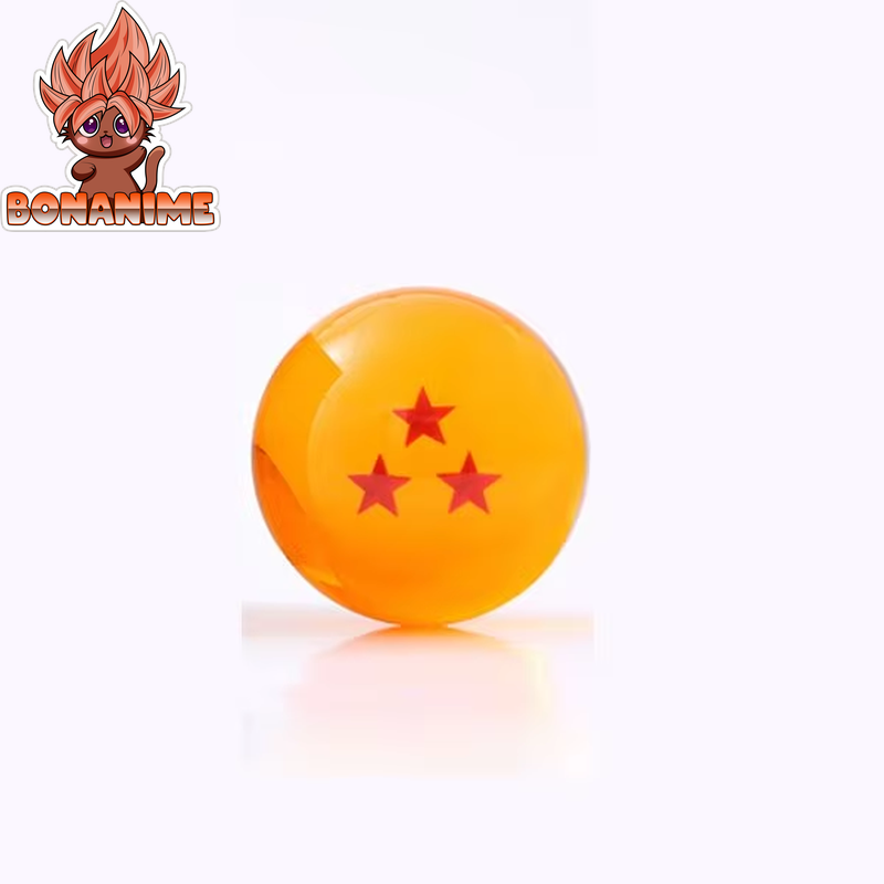 Dragon Ball Z Crystal Ball Collectible Figures - 4.3 to 5.7 cm, 1 to 7 Star with Display Stand - Desktop Decoration Toy