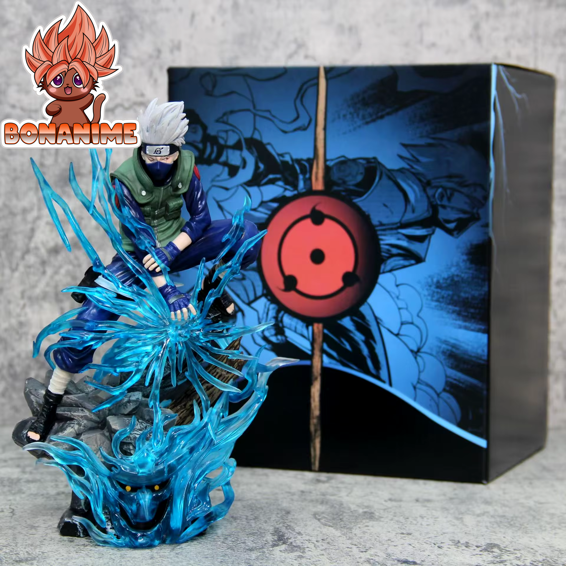 23CM Hatake Kakashi Anime Figure - Naruto Action Figure Model for Collection, Desktop Decoration, and Gifts for Kids