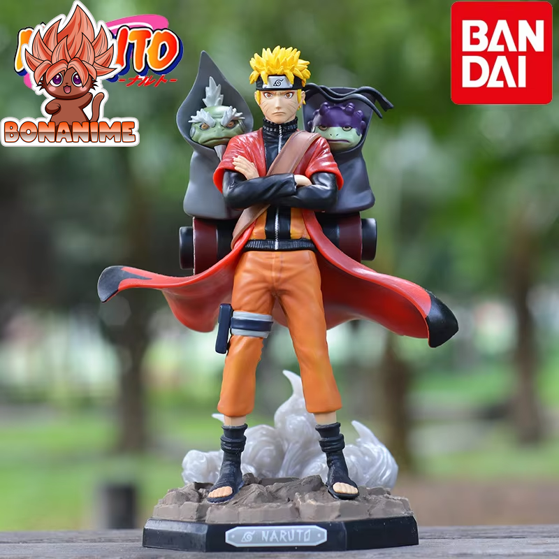 23CM Uzumaki Naruto Sage Action Figure - PVC Collectible from Shippuden Series