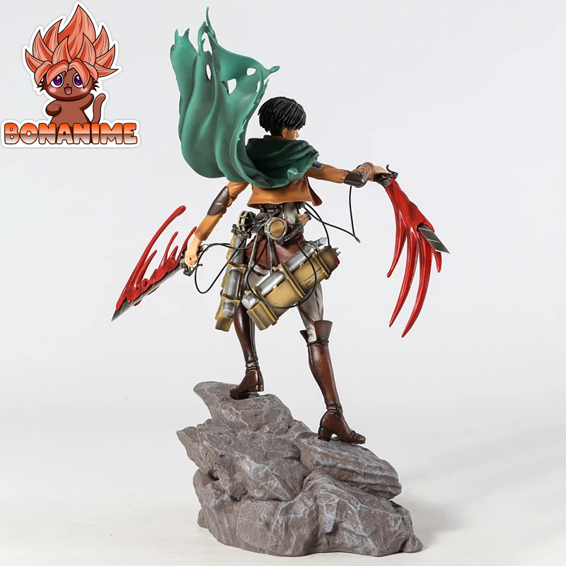 Levi Ackerman Premium Collectible Figure from Attack on Titan - Ideal Gift for Anime Enthusiasts