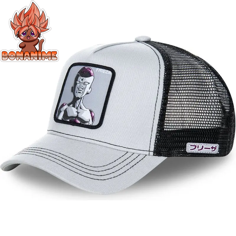 Dragon Ball Z Son Goku Embroidered Adjustable Trucker Cap - Summer Kame House Style Sun Visor