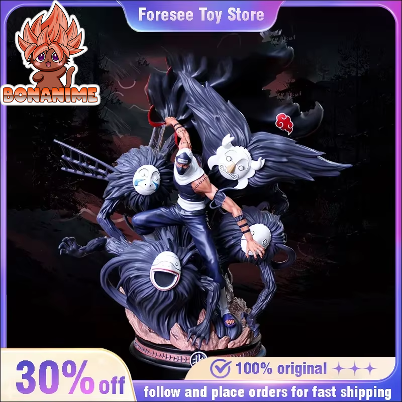 44cm Akatsuki Kakuzu Naruto Animation Figure - Large Statue Model for Collectors and Decoration