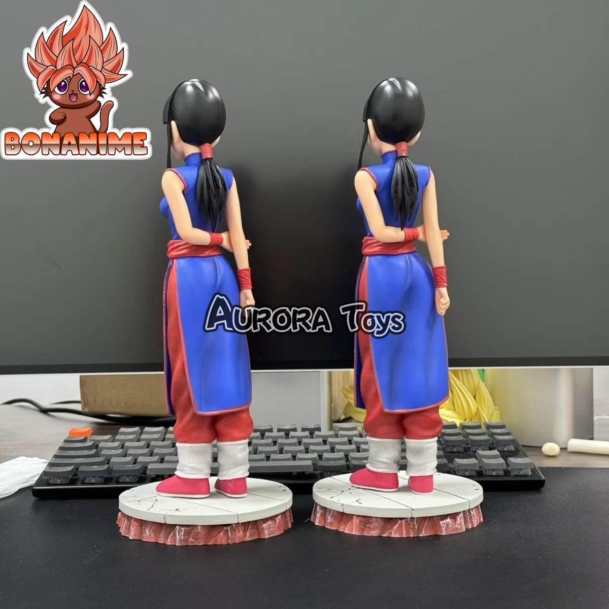 "28cm PVC Chichi Figurine from Dragon Ball Z - Collectible Statue for Anime Enthusiasts"