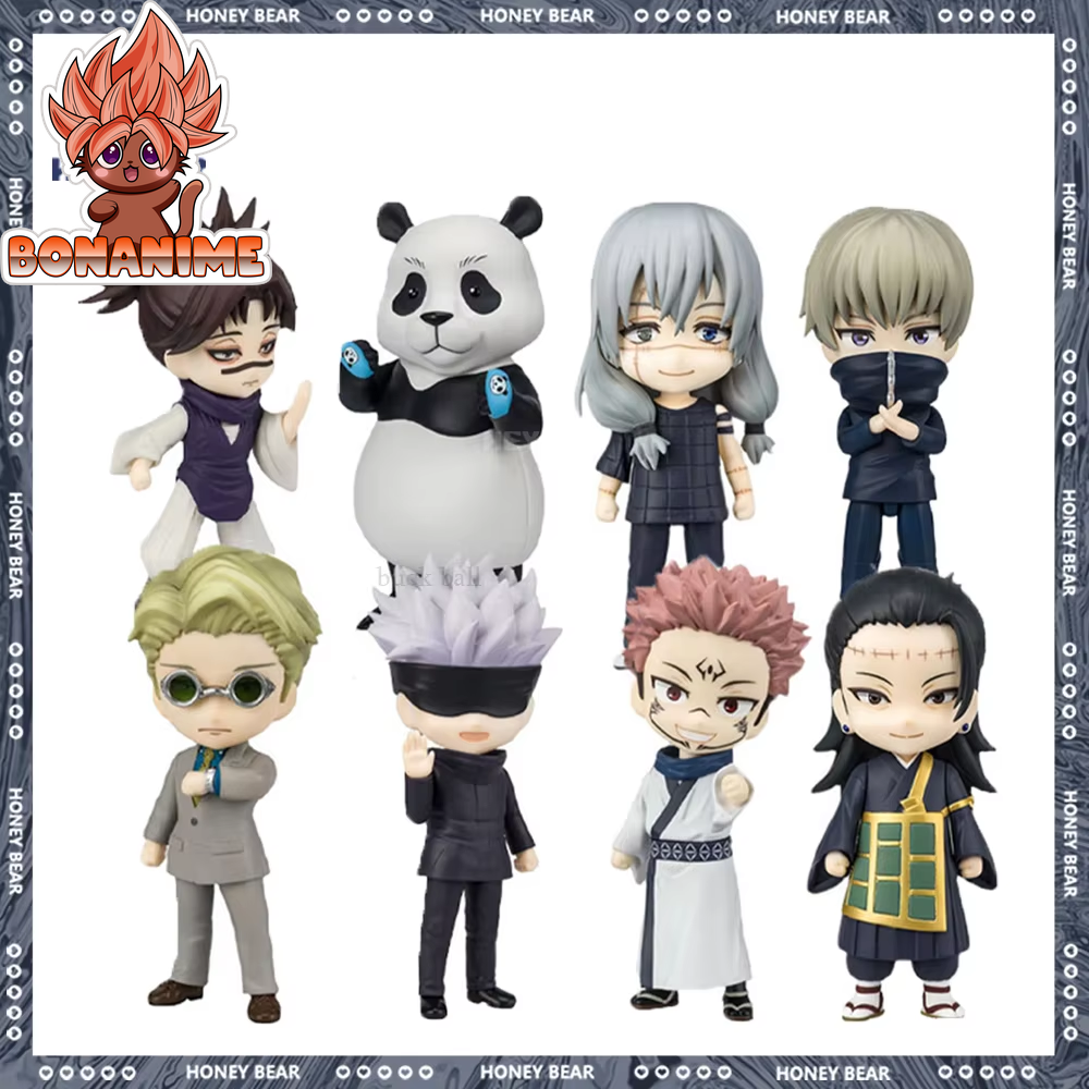 Jujutsu Kaisen Mini Anime Figurine - 10cm Megumi, Mahito, and Choso PVC Action Figures - Collectible Model Toy Gift