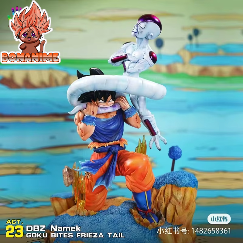 Goku vs Frieza 🔥 🌌  the longest anime fight, Dragon Ball Z,10.62-Inch PVC Figure: Epic Showdown with Frieza Collectible Statue