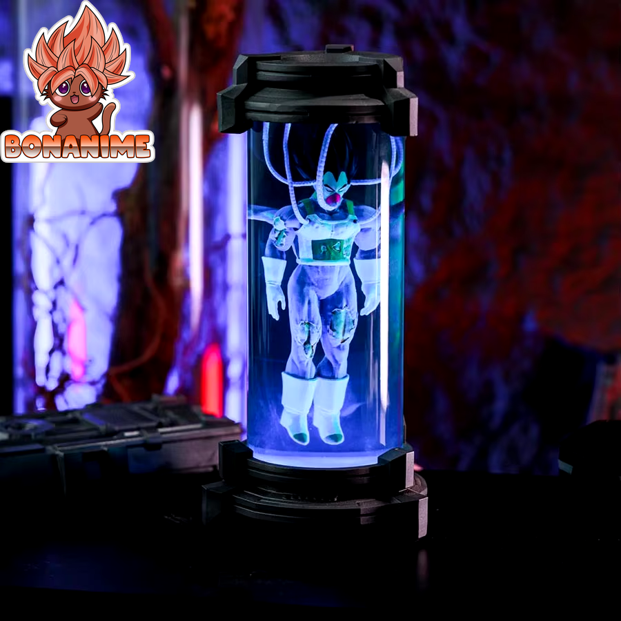 Dragon Ball Resin Action Figure Lamp - Jason Lives Horror Figurine, Halloween Souvenir Night Light, Home Decor Toy Gift