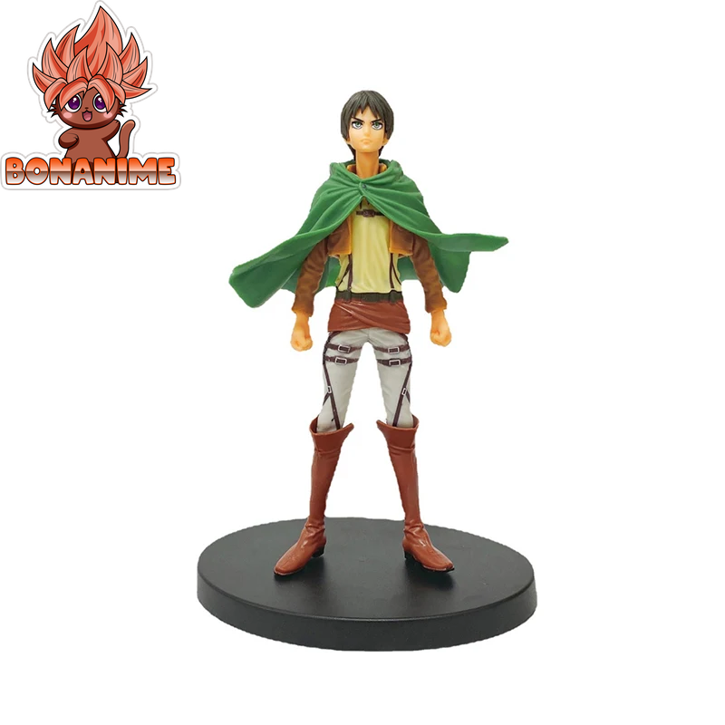 16cm PVC Action Figures Collection: Attack on Titan Beast, Colossal, Founding, and Armored Titan Models - Eren Figure