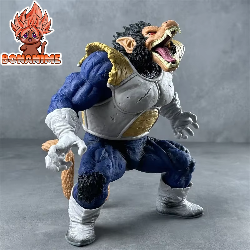 Handcrafted Super Large Gold Gorilla Model - Dragon Ball Vegeta Monkey 2nd Generation Theater Edition