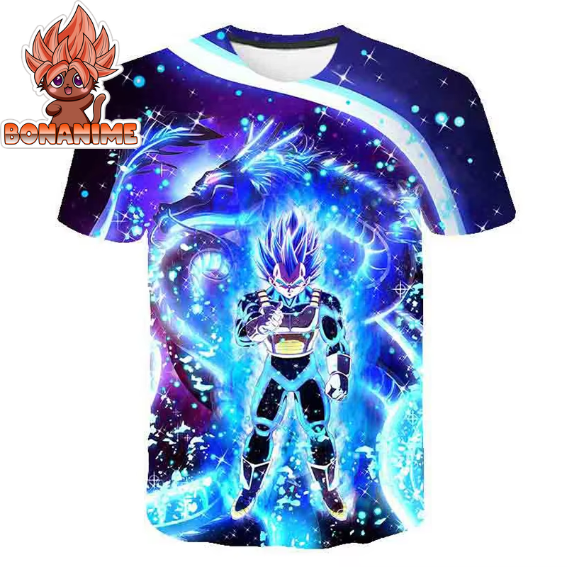 Cartoon Anime Dragon Ball Short Sleeve T-Shirt