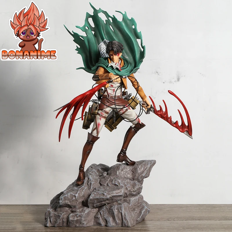 Levi Ackerman Premium Collectible Figure from Attack on Titan - Ideal Gift for Anime Enthusiasts