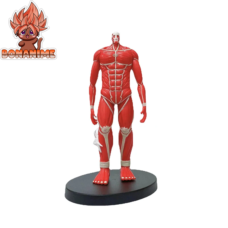 16cm PVC Action Figures Collection: Attack on Titan Beast, Colossal, Founding, and Armored Titan Models - Eren Figure