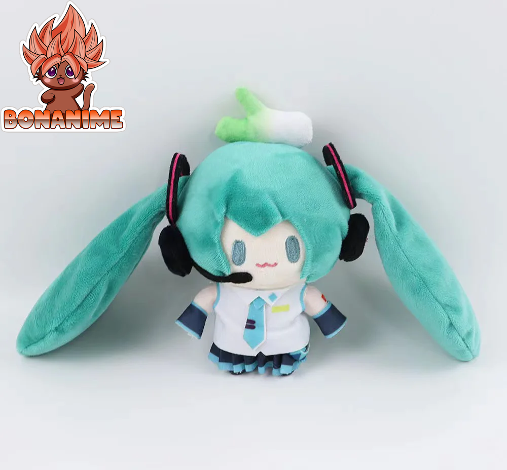 15cm Hatsune Miku Kawaii Q-Version Plush Doll - Anime Collectible Stuffed Toy and Decorative Gift