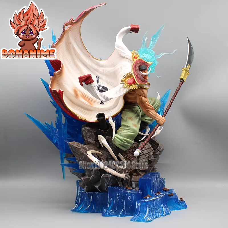 40cm Edward Newgate Whitebeard Pirates Action Figure Statue - PVC Collectible Model