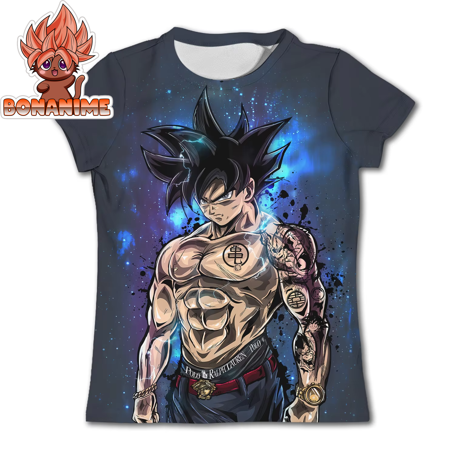 Cartoon Anime Dragon Ball Short Sleeve T-Shirt