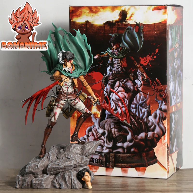 Levi Ackerman Premium Collectible Figure from Attack on Titan - Ideal Gift for Anime Enthusiasts