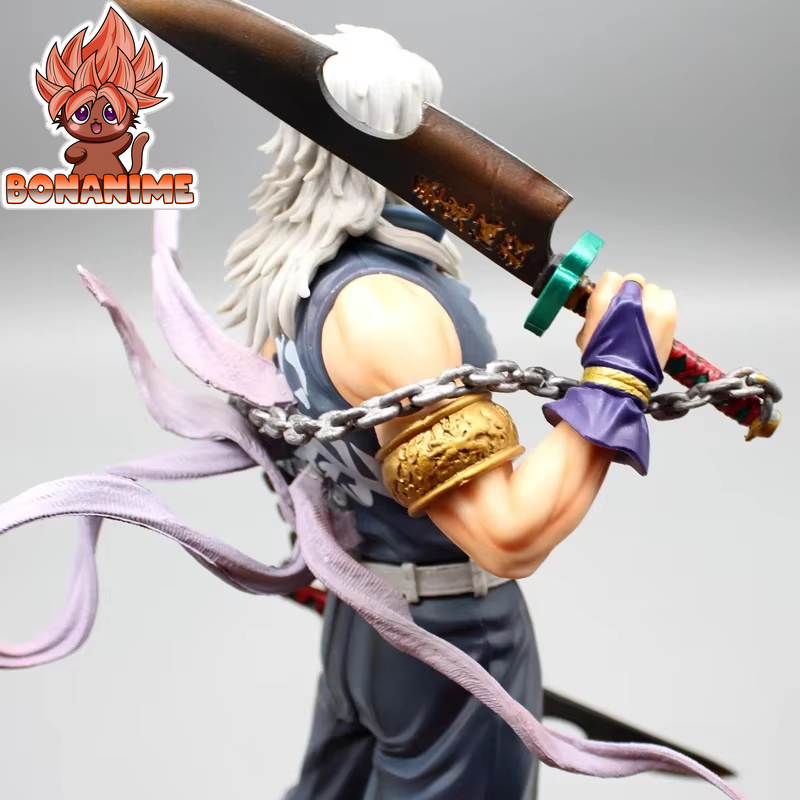 Uzui Tengen Demon Slayer Anime Figurine - PVC Model Statue for Collectors and Desktop Display, Ideal for Children's Birthday Gifts