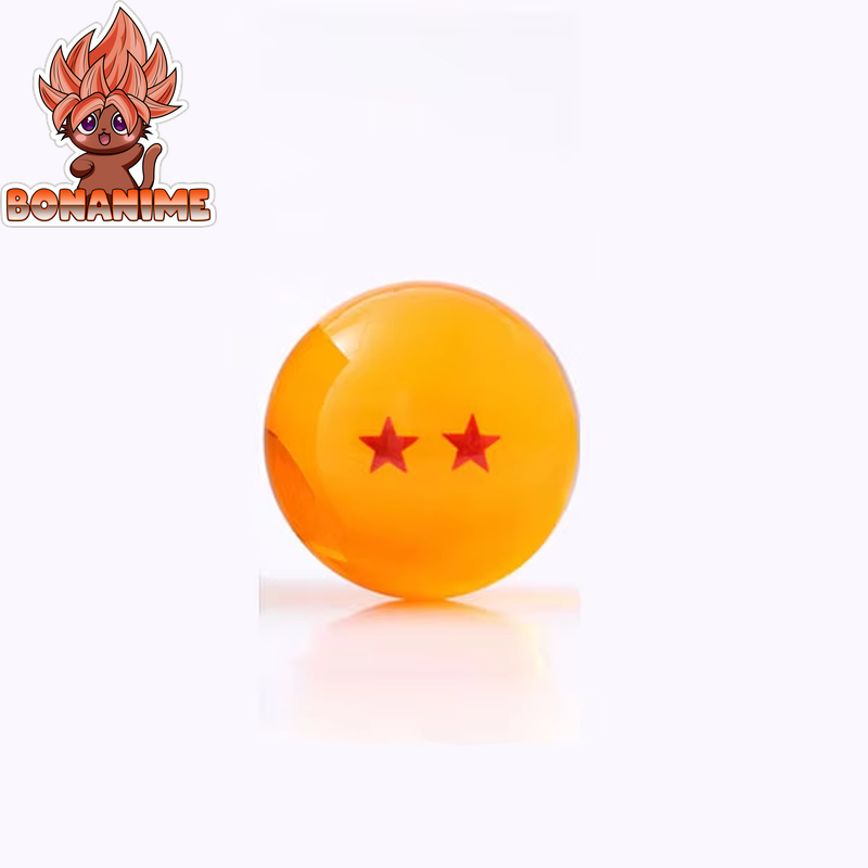 Dragon Ball Z Crystal Ball Collectible Figures - 4.3 to 5.7 cm, 1 to 7 Star with Display Stand - Desktop Decoration Toy