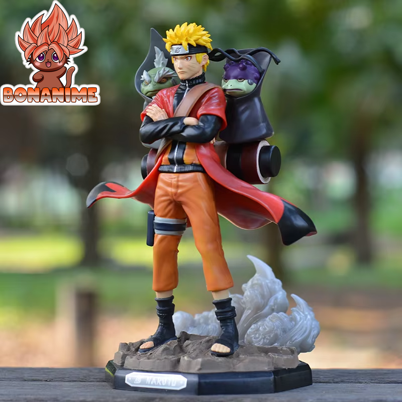 23CM Uzumaki Naruto Sage Action Figure - PVC Collectible from Shippuden Series