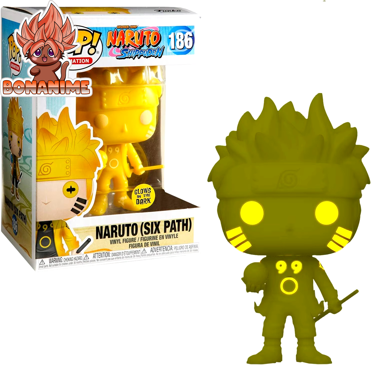 Naruto Shippuden Six Paths Limited Edition Pop Vinyl Figure by Funko