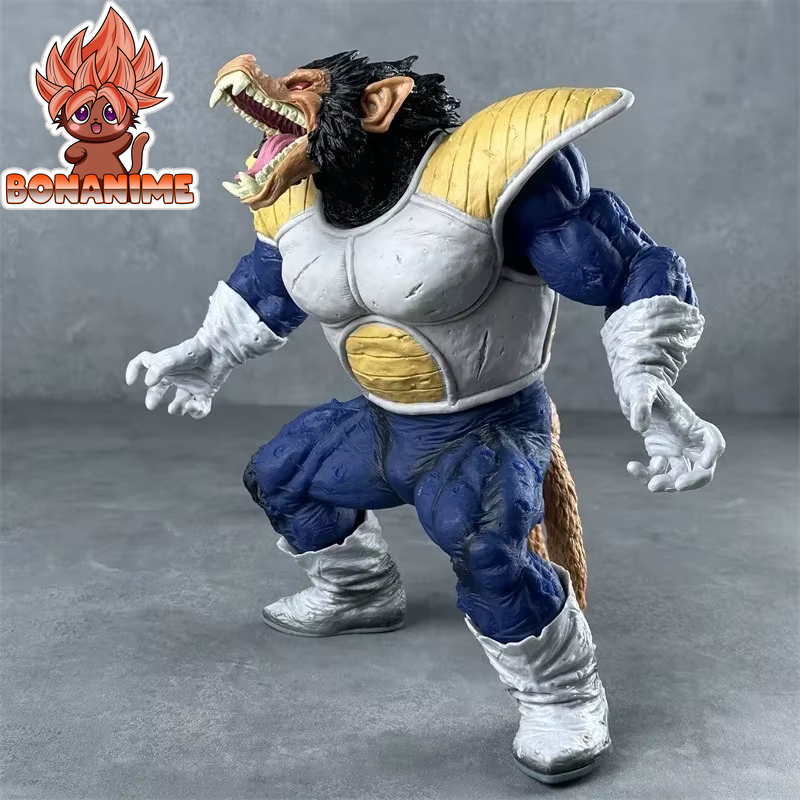 Handcrafted Super Large Gold Gorilla Model - Dragon Ball Vegeta Monkey 2nd Generation Theater Edition