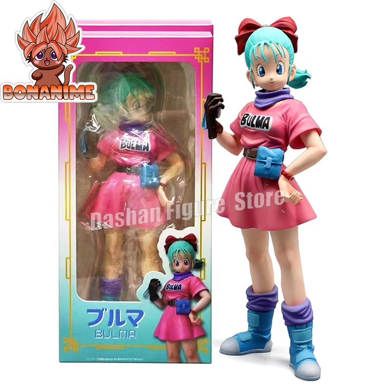 Dragon Ball Z Glitter & Glamours Bulma Action Figure - 26cm PVC Anime Model - Tenkaichi Budokai Collectible Ornament and Gift