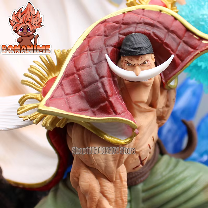 40cm Edward Newgate Whitebeard Pirates Action Figure Statue - PVC Collectible Model