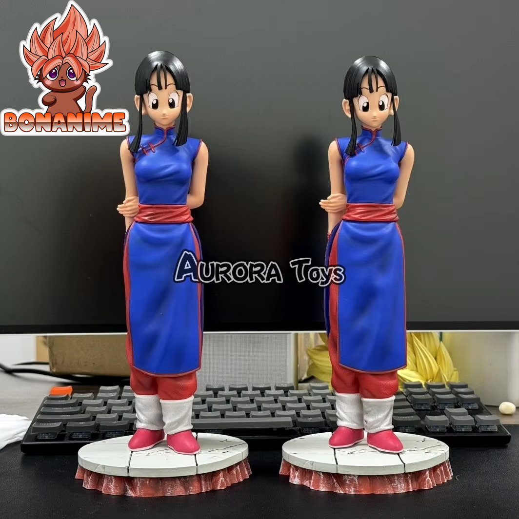 "28cm PVC Chichi Figurine from Dragon Ball Z - Collectible Statue for Anime Enthusiasts"