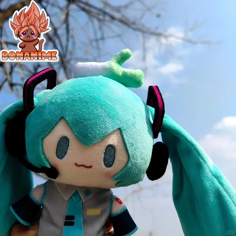 15cm Hatsune Miku Kawaii Q-Version Plush Doll - Anime Collectible Stuffed Toy and Decorative Gift