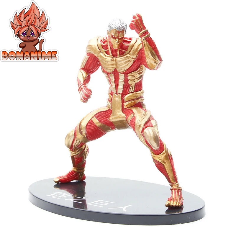 16cm PVC Action Figures Collection: Attack on Titan Beast, Colossal, Founding, and Armored Titan Models - Eren Figure